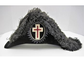 Vintage Masonic Knight Templar Ceremonial Cap