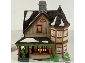 Department 56 Heritage Village Collection ' Thomas T Julian House'  New England Village Series