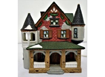 Alpine Village Collection  Porcelain Lighted House 'Village House'