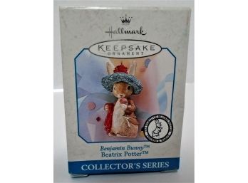 Hallmark Keepsake Benjamin Bunny Beatrix Potter Collector Series NIB Handcrafted 1998