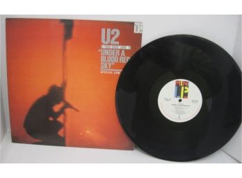 1983 U2 Under A Blood Red Sky Vintage Vinyl LP