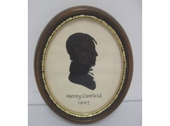 Henry Judson Canfield (Sharon CT) Antique 1807 Silhouette