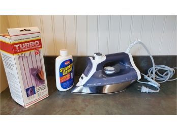 Rowenta Steam Iron, Turro As Seen On TV Steamer