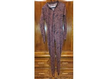 Dive Goddess Ladies Size Small Dive Skin Snorkel Suit - Animal Print