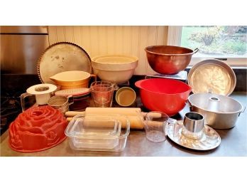 Baking Pans, Mixings Bowls, Measuring Cups & More