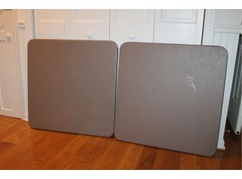 Pair Of Samsonite / Meco Folding Card Tables