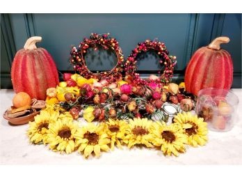 Nice Assortment Home Fall Decorating & Table Accessories