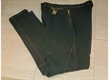 Ladies Moshino Italy Black Size 10 Denim Pants