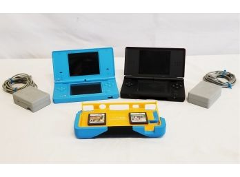 Nintendo DS & Nintendo DS Lite Handheld Video Game Systems With Games & Accessories