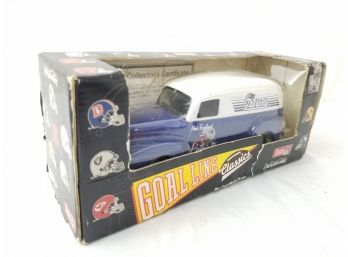 Vintage Goal Line Classics Patriots Diecast Bank