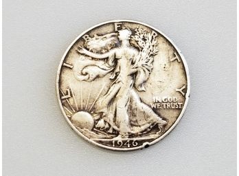 1946 Walking Liberty Half Dollar Silver Coin