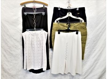 Great Selection Of Six Women's Skirts -Sizes L-1XL