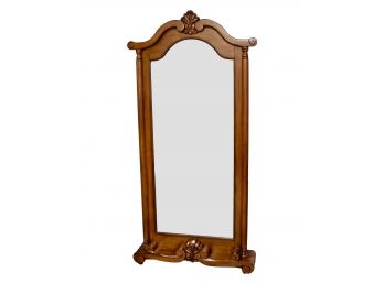 Coaster Furniture Warm Wood Scrolled Beveled Floor Mirror From Bellacor 41'W X 9'D X 83 1/2'H