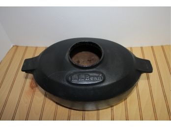 LL BEAN Black Cast Iron Stove Top Humidifier