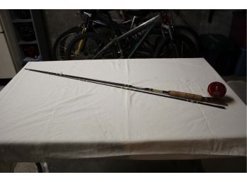 Vintage Berkley Buccaneer B40 7'6' Fly Fishing Rod & Vintage Cortland Reel