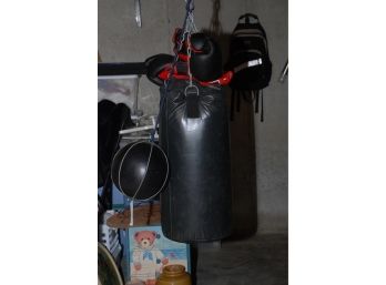 Boxing/Martial Arts Heavy Bag/Punching Bag And Two Pairs Of Gloves