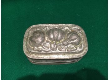 Antique Tin English Jello Or Chocolate Mold