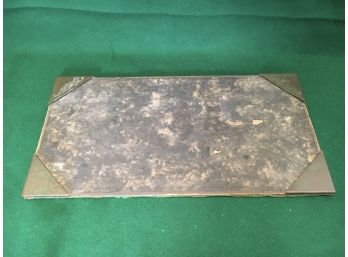 Desk Pad With Bronze Corners