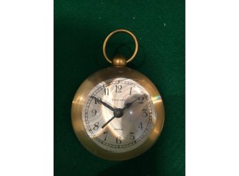 Antique Tiffany Magnifying Desk Clock, Ticks When You Shake It