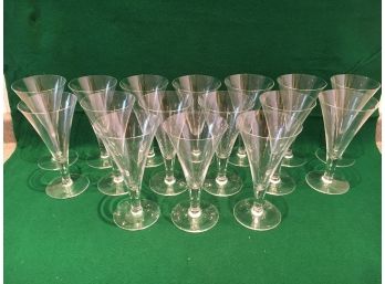 Lot Of 20 Cocktail Glasses, Purchased At Royal Doulton Store