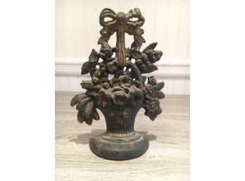 Cast Iron Doorstop #19, Unknown Age