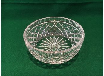 A Waterford Crystal Bowl In Perfect Condition