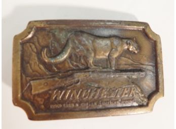 Winchester Fire Arms Belt Buckle