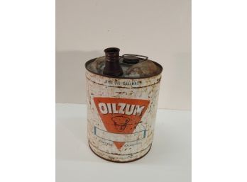 Oilzum 5 Gallon Oil Can