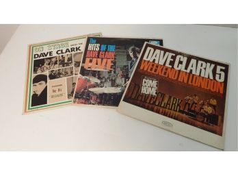 Dave Clark Five Vinyl Album Set Of 3