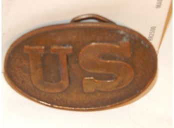 Confederate States Of America Belt Buckle Made By Smith And Wesson