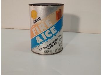 Shell Fire And Ice 1 Quart Oil Can