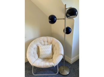 Lamp And Pottery Barn Teen Sherpa Hangaround Chair