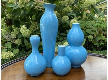 Blue Vase Grouping