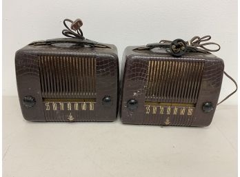 A Pair Of Vintage Emerson Radios