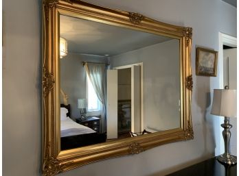 Carved Wooden Gilt Mirror