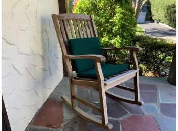 Teak Rocking Chair