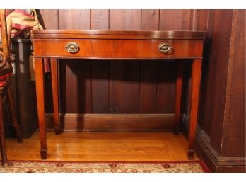 Mahogany Console Table