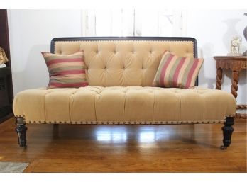 Victorian Sofa With Nailhead Trim