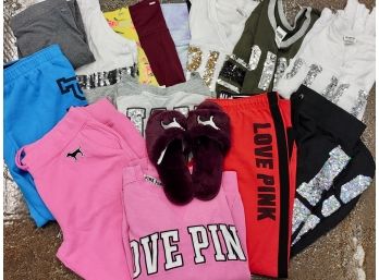 Lot Of PINK Victoria's Secret Loungewear, Small