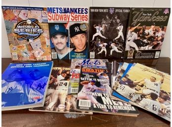 Baseball Lot: Mets & Yankees, Subway Series, Official Programs