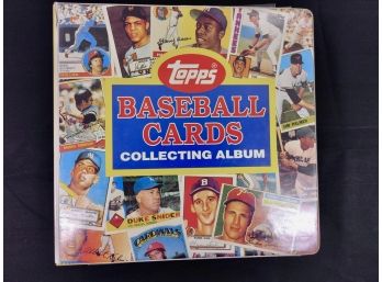 Topps Baseball Cards Collecting Album