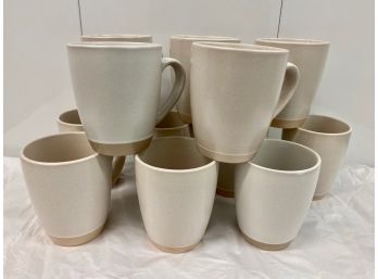 Pfaltzgraff Hudson Beige Mugs (12)