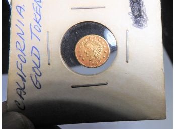 1859 Californian Gold Token Coin