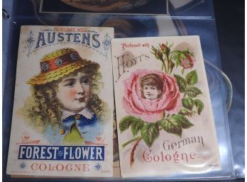 Group Lot Of Antique Victorian Advertising Trade Cards