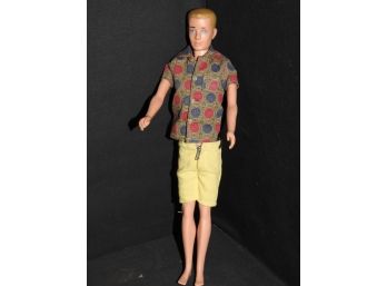 1960s Barbie Ken Doll With Original Clothes