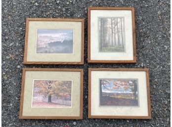 A Series Of 4 Framed Photographs By R. Curran