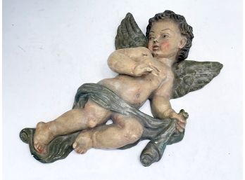 A Vintage Portuguese Ceramic Angel