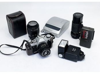 Canon Camera, Lenses, And More