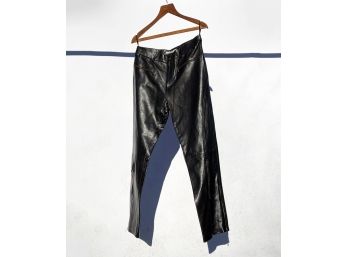 Men's Italian Leather Pants By Ruffo Research