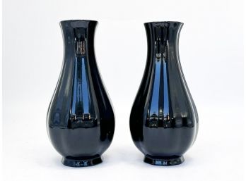 A Pair Of Modern Delft Vases For Moooi By Marcel Wanders